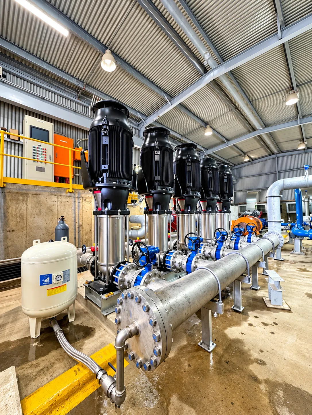Pressure booster pump station delivered in Queensland